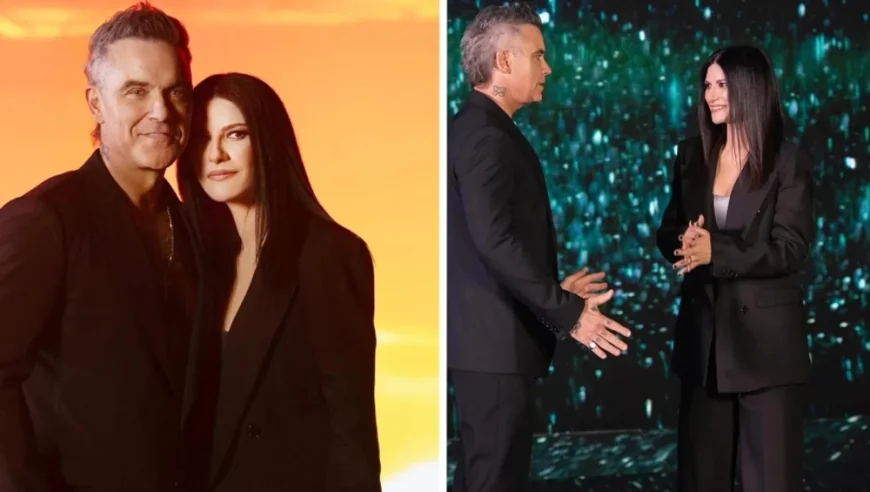 Mondialul Cluburilor a lansat un duet de vis. Laura Pausini și Robbie Williams fac senzație în „Desire”
