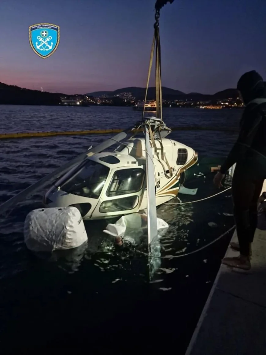 Un elicopter cu turiști americani s-a prăbușit în mare, în Grecia. Pasagerii voiau să ajungă pe insula Mykonos. Cum s-au salvat