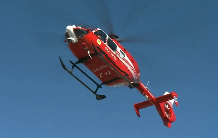 Accident cu șase răniţi într-o localitate din Cluj. A fost trimis un elicopter SMURD