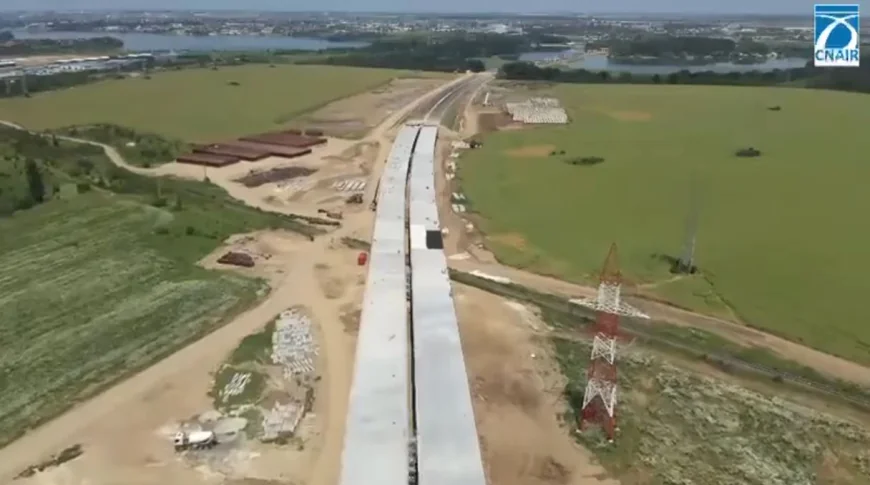 VIDEO Lucrările pentru construcţia lotului 4 al A0 Nord au depăşit 70%. Când ar putea fi finalizate