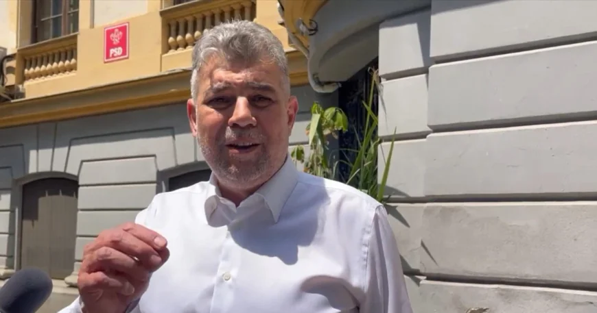 Marcel Ciolacu, apariție surpriză la sediul PSD după consultările de la Cotroceni. Ce a declarat fostul premier