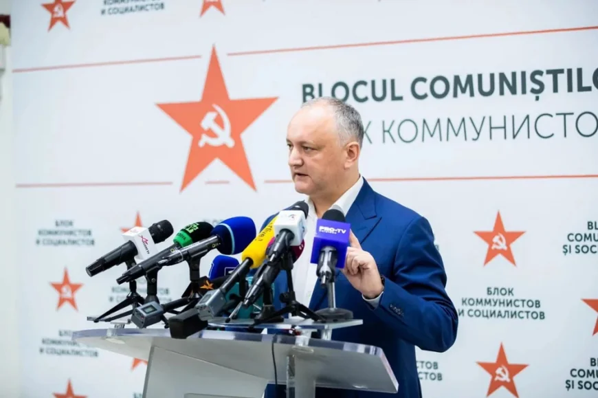 Prorusul Igor Dodon vine cu acuzații halucinante la adresa Maiei Sandu: Moldova va fi atrasă în faza fierbinte a războiului