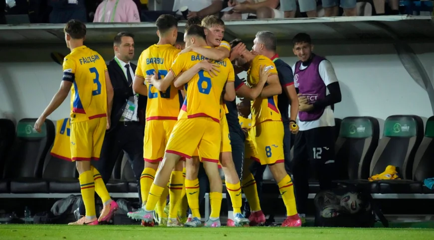 Campionatul European U19: România s-a calificat în semifinale după o victorie mare cu Danemarca