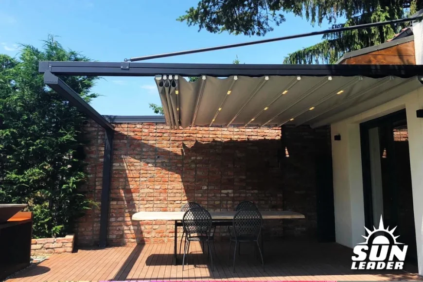 Sun Leader aduce umbra și răcoarea sub pergola ta, cu o reducere de 10% la Pergole Flat