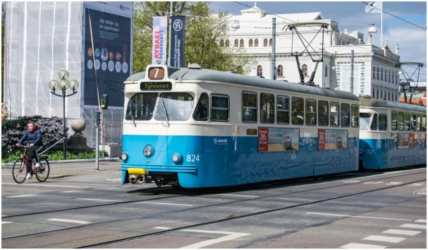Tramvai scăpat de sub control a intrat într-o pizzerie din Göteborg. Opt persoane au fost rănite