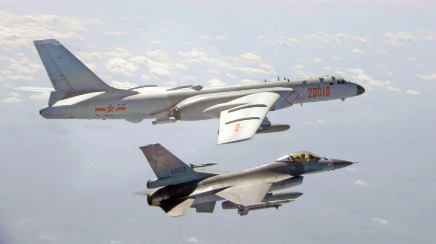 „Invazie” militară chineză în jurul Taiwanului. Beijingul a trimis 74 de avioane și 6 nave în zonă. Reacția autorităților de la Taipei