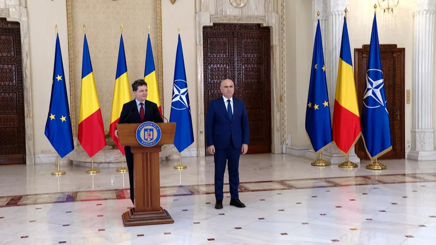 Nicuşor Dan l-a desemnat premier pe Ilie Bolojan