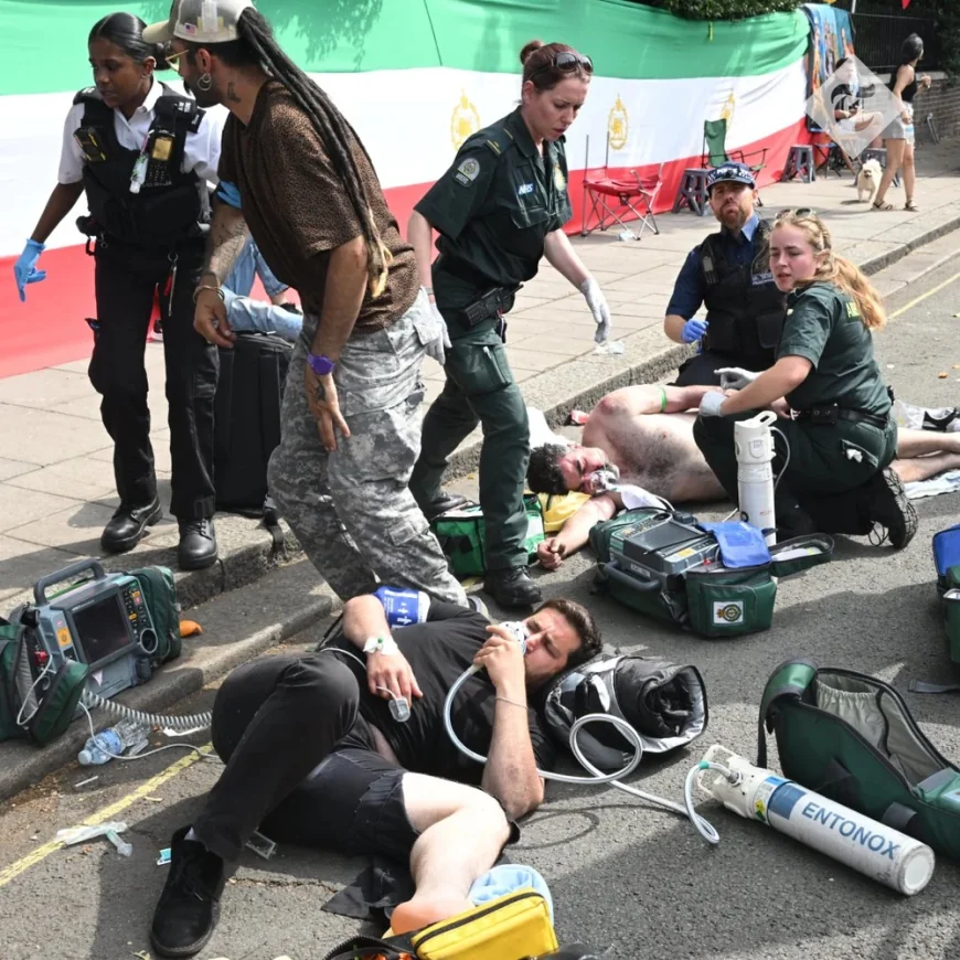 Protestatari, atacați în fața Ambasadei Iranului din Londra. Două persoane au ajuns la spital, iar Poliția a arestat șase bărbați