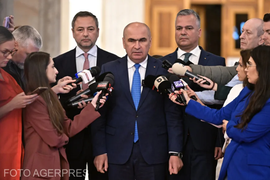 Prima întâlnire a lui Bolojan, după desemnare, cu liderii viitoarei coaliții / „Există o mică șansă să rămână doar 3 partide în coaliție”