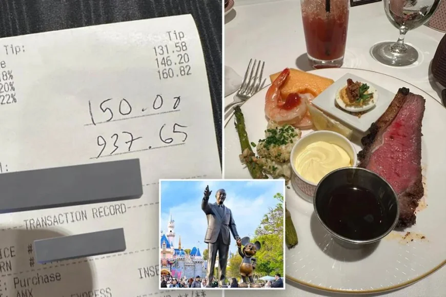 Averea pe care a plătit-o o familie de 5 persoane pentru un mic-dejun la Disneyland. „Aproape că mi-am scuipat cafeaua”