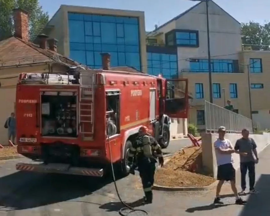 Incendiu într-un salon al unei secții de Psihiatrie din Cluj-Napoca