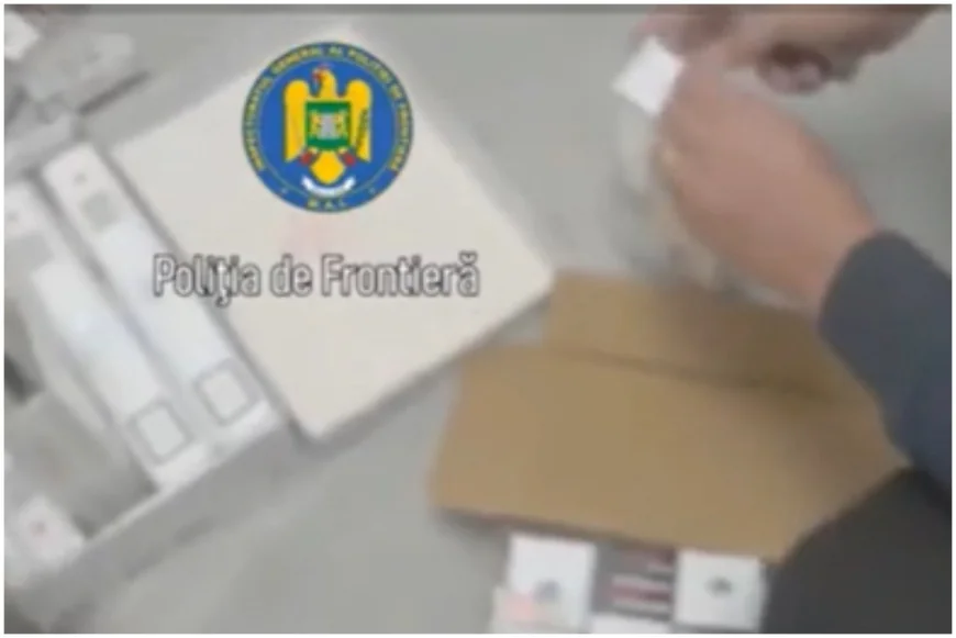 Ucrainean, prins când voia să intre în România, prin Vama Siret, cu 500.000 $ ascunși în cartuşe de ţigări