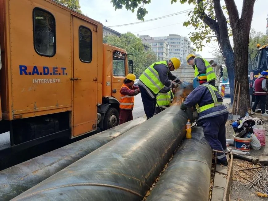 Aproape 900 de blocuri din trei sectoare din București rămân fără apă caldă timp de cinci zile