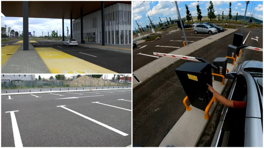 Parcare de 91 de milionane de lei din Cluj, goală. Costă 5 lei pe zi, iar şoferii primesc şi bilet de autobuz