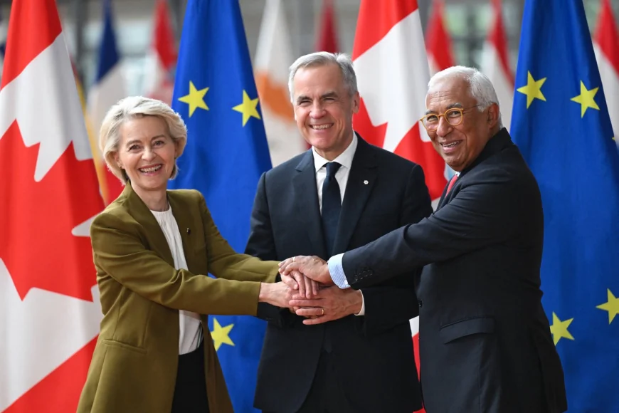 Canada se distanțează de SUA și semnează un pact militar istoric cu UE. Ursula von der Leyen: „Este doar începutul”