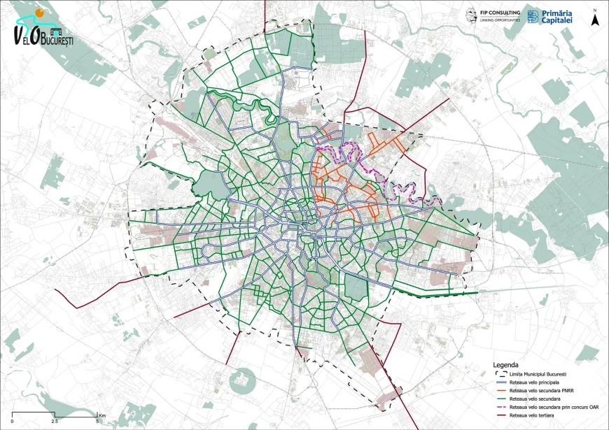 Primarul interimar al Capitalei îi invită pe bucureșteni dezbaterea publică privind Masterplanul Velo pentru piste de biciclete