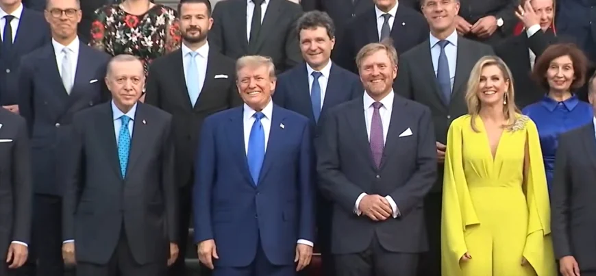 Nicușor Dan, poză de grup cu liderii NATO. Președintele României a stat chiar lângă Donald Trump și Mark Rutte