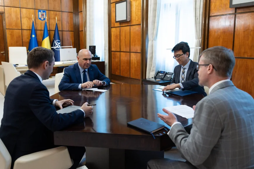 Ilie Bolojan l-a primit la Palatul Victoria pe însărcinatul cu afaceri al ambasadei SUA. „O întâlnire productivă”