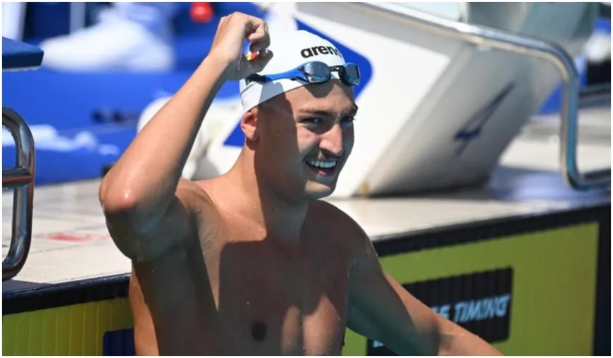 Denis-Laurean Popescu, campion european U23 la 100 m fluture. A doua medalie de aur pentru România