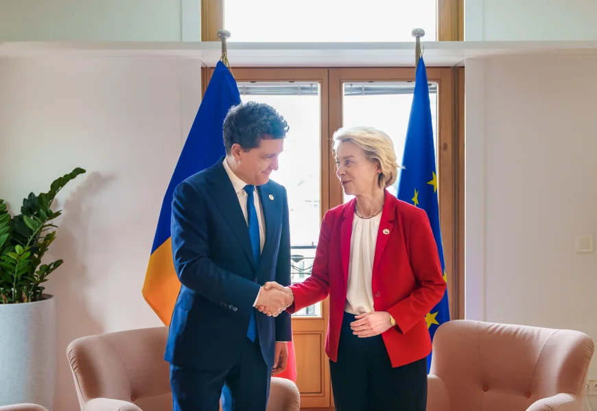 Nicușor Dan a anunțat ce a discutat la întrevederea cu Ursula von der Leyen