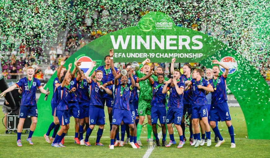 Olanda a câştigat Campionatul European Under-19 din România, după ce a învins Spania, deţinătoarea trofeului