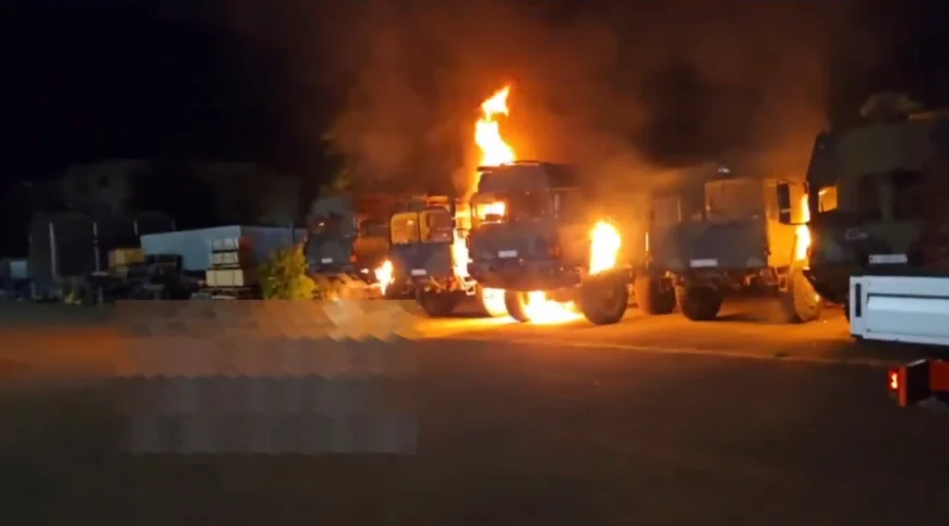 Anchetă privind un posibil sabotaj al Rusiei în Germania, după ce mai multe camioane ale armatei au fost incendiate