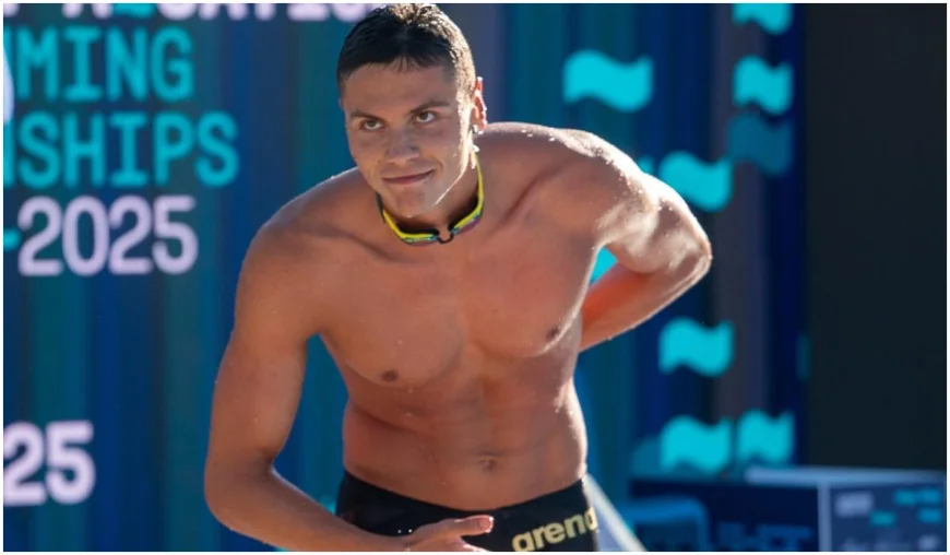 David Popovici, după ce a stabilit un nou record european la 100 m liber: Limitele sunt făcute să fie depăşite