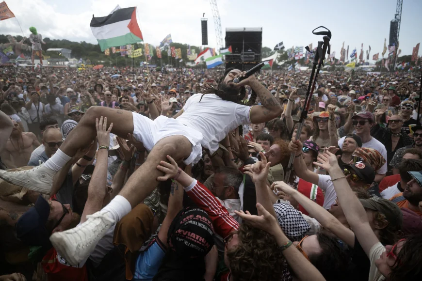 Scandări anti-Israel la Glastonbury: „Moarte pentru IDF” / Replica neașteptată a unui ministru britanic