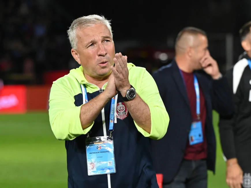 SuperLiga: Cât mai stă Dan Petrescu la CFR Cluj: „Eu mă rog să fie atât, dar rezultatele nu pot să le comand”
