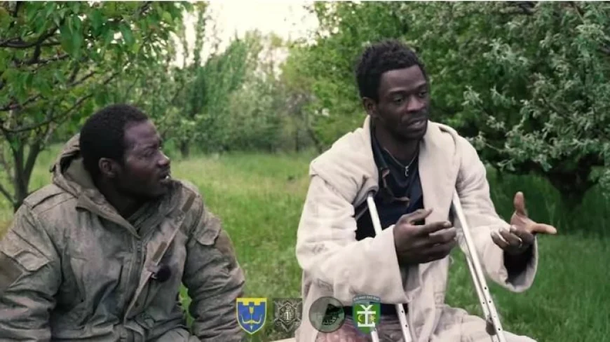 VIDEO Ucraina publică imagini cu camerunezi capturați în timp ce luptau de partea rușilor: „Susțin că se îndreptau spre Rusia pentru a face șampon”