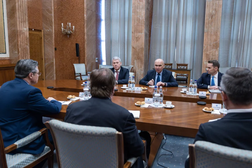 Bolojan, discuții cu Atlantic Coucil, cea mai cunoscută organizație de analiză strategică din SUA, despre securitatea regională