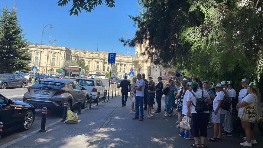A 4-a zi de proteste. Angajații de la Finanțe amenință cu greva. „Obiectivele Guvernului nu pot fi făcute pedepsind funcționarii ANAF”