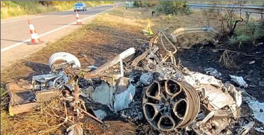 Primele imagini de la accidentul în care a murit Diogo Jota
