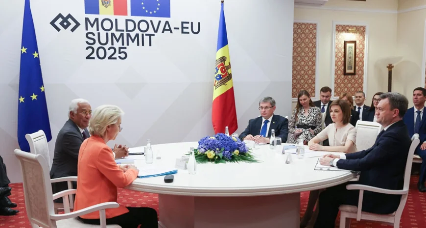 UE va investi 1,9 miliarde de euro în R. Moldova, a anunţat Maia Sandu la finalul summitului bilateral de la Chișinău