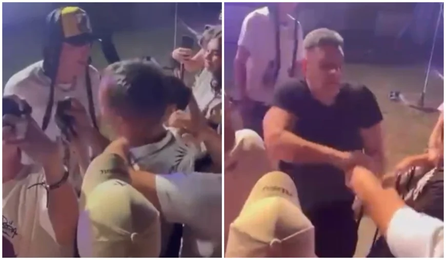 Scandal la concertul lui Killa Fonic: Un "fan" a sărit la bătaie în mijlocul show-ului