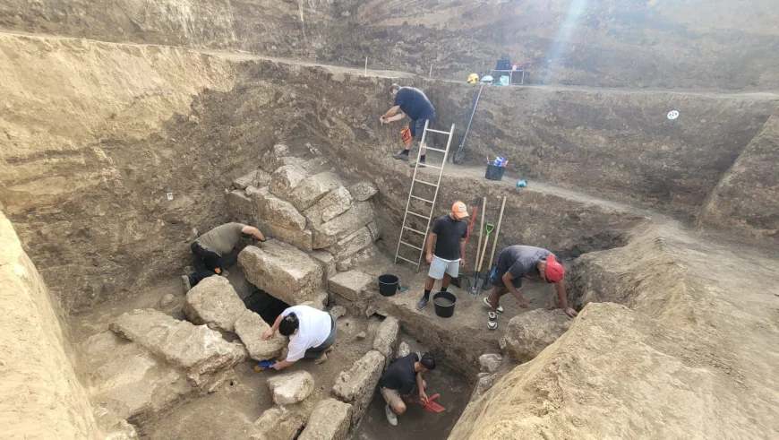 FOTO Descoperire arheologică de excepție în Dobrogea – Ce s-a găsit într-o movilă de acum 2.300 de ani