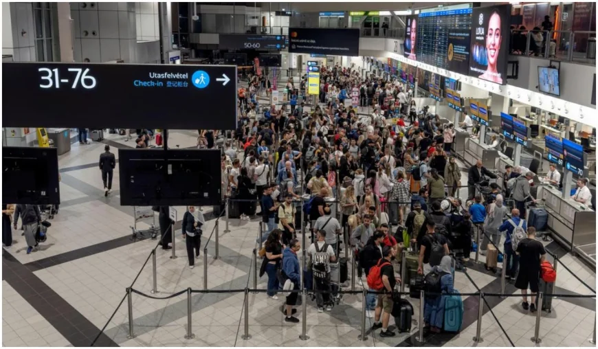 Aeroportul din Budapesta, paralizat de o furtună puternică. Activitatea a fost suspendată temporar