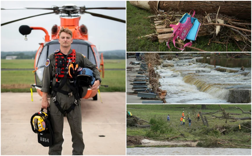 Erou în prima misiune. Un tânăr din Garda de Coastă a SUA a salvat 165 de copii din inundațiile din Texas