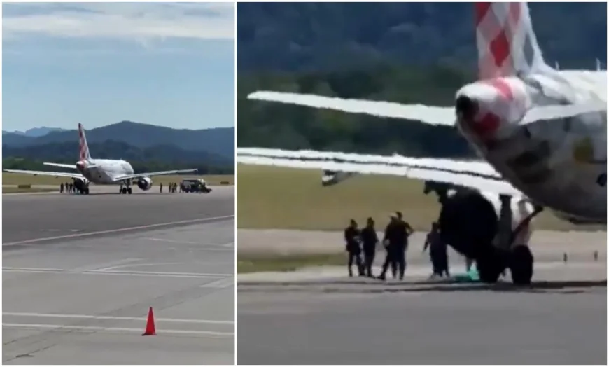 Incident şocant pe aeroportul din Bergamo. Un tânăr a murit aspirat de motorul unui avion, la decolare