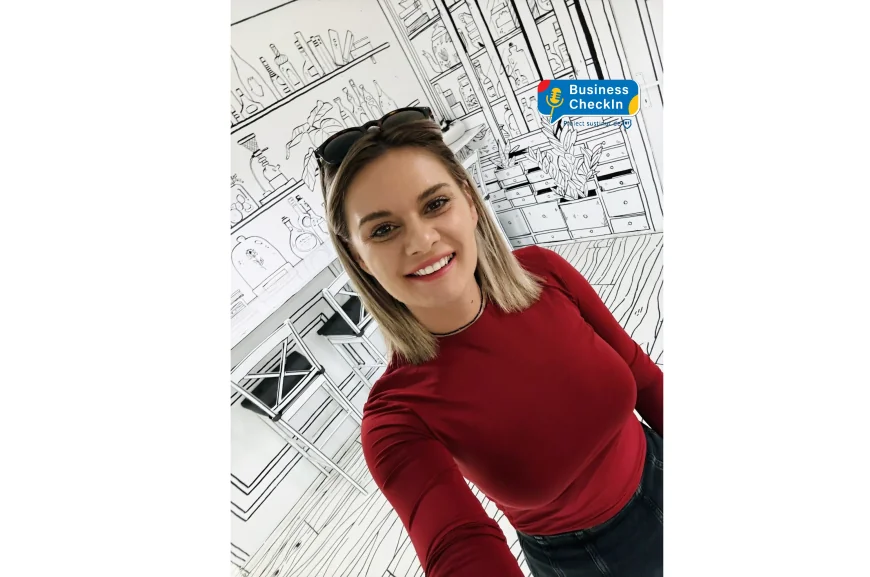 StartupCafe.ro: Business CheckIn. De la muncă de birou la afacere virală: Ana Maria a deschis prima cafenea 2D din România și a cucerit Instagramul. Business Checkin la Contrast Hub