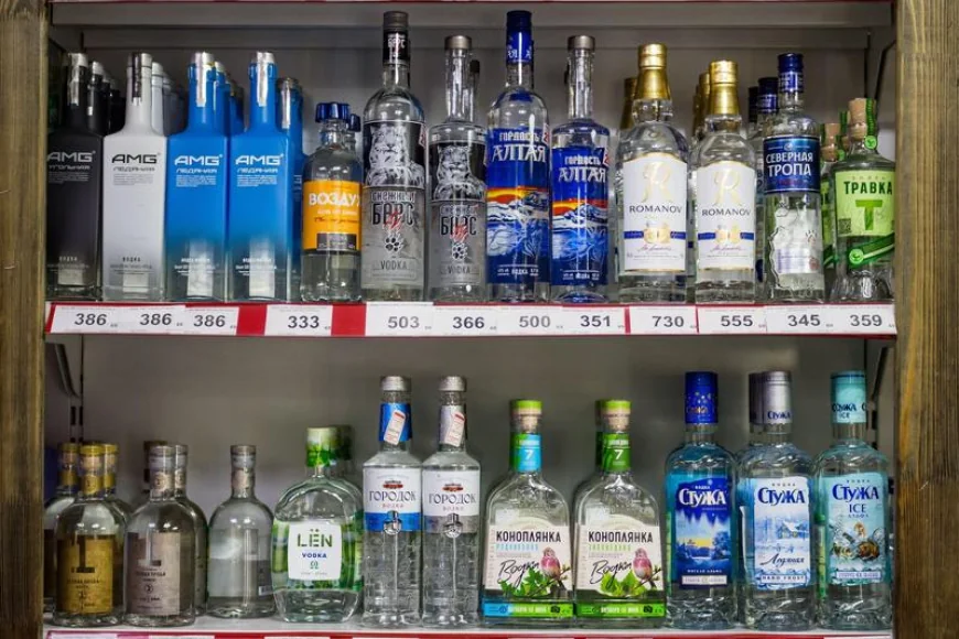 Producție de vodcă în scădere în acest an în Rusia