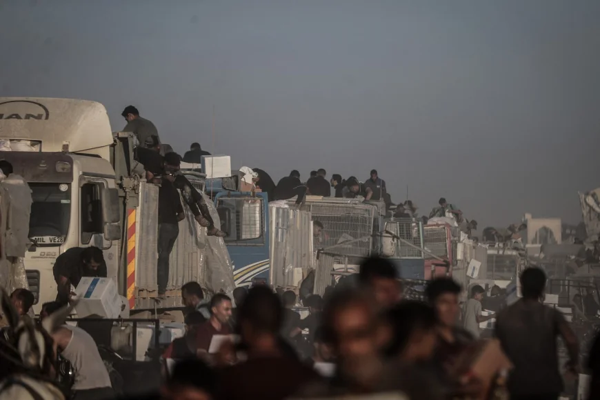 UE a încheiat un acord cu Israel pentru ca mai multe camioane cu ajutoare să intre în Fâșia Gaza