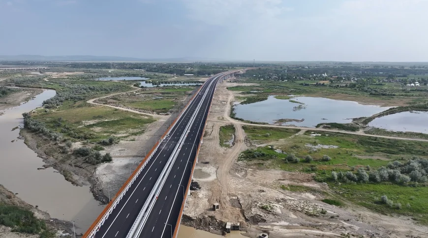 Autostrada Moldovei A7: Al doilea cel mai lung pod rutier din România, deschis circulaţiei