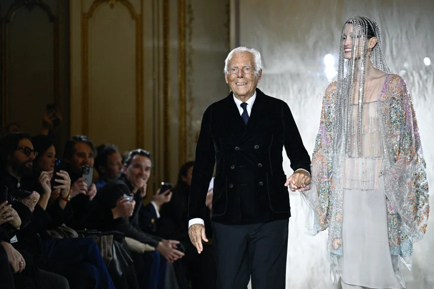 Giorgio Armani, care împlinește 91 de ani, anunță că revine în viața publică după o problemă de sănătate
