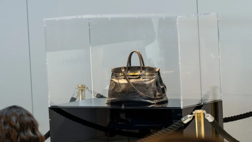 Prima geantă Birkin, vândută la licitaţie cu un preţ record: 8,2 milioane de dolari