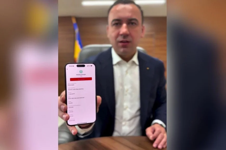 Ministrul Energiei Bogdan Ivan și-a donat 20% din salariu statului român: "Prima dată eu, apoi ei!"