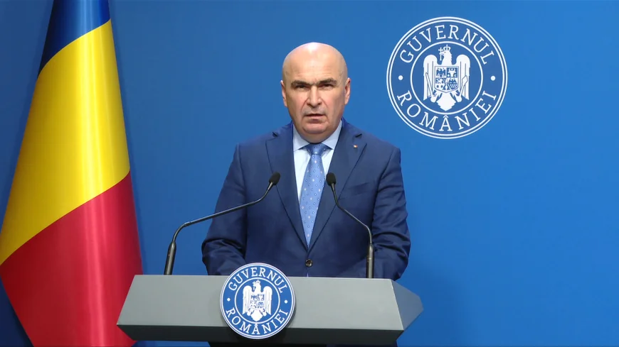 Conferință de presă a lui Ilie Bolojan. Premierul anunță al doilea pachet de măsuri fiscale
