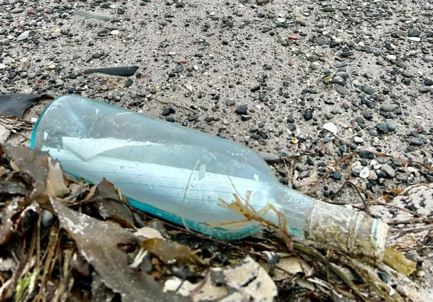 Doi îndrăgostiți din Canada au lansat un mesaj în sticlă, în Atlantic, acum 13 ani. Unde a ajuns biletul și care e povestea celor doi