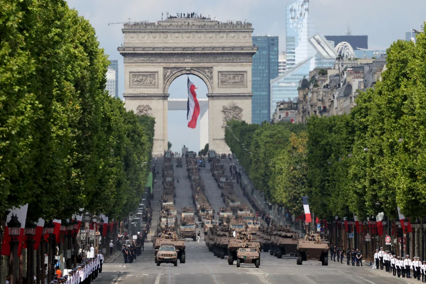 Parada militară de Ziua Franței, organizată ca o „veritabilă operațiune militară”. Țara care a fost invitata de onoare din acest an