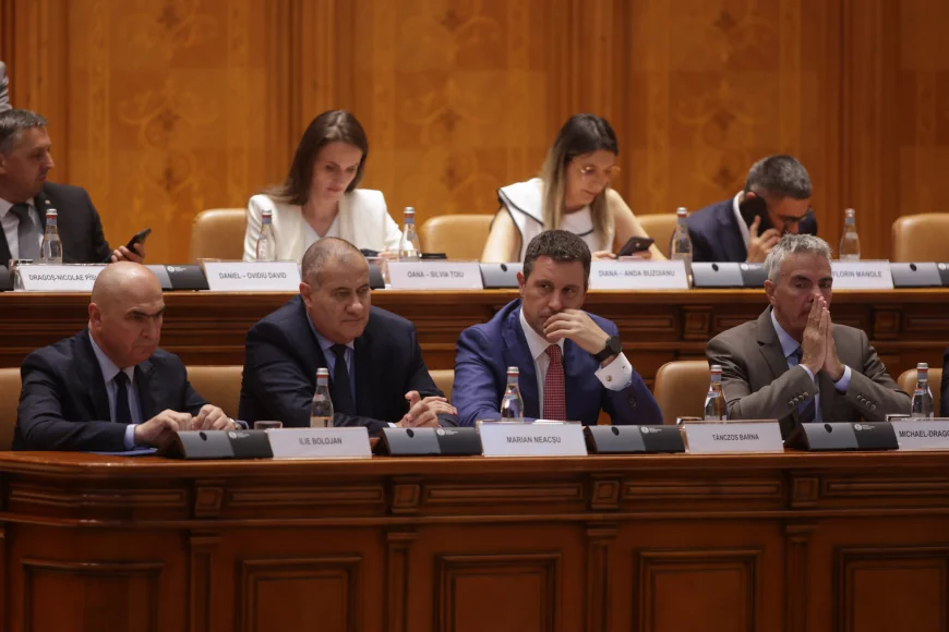 Votul la moțiunea de cenzură împotriva Guvernului Bolojan s-a încheiat